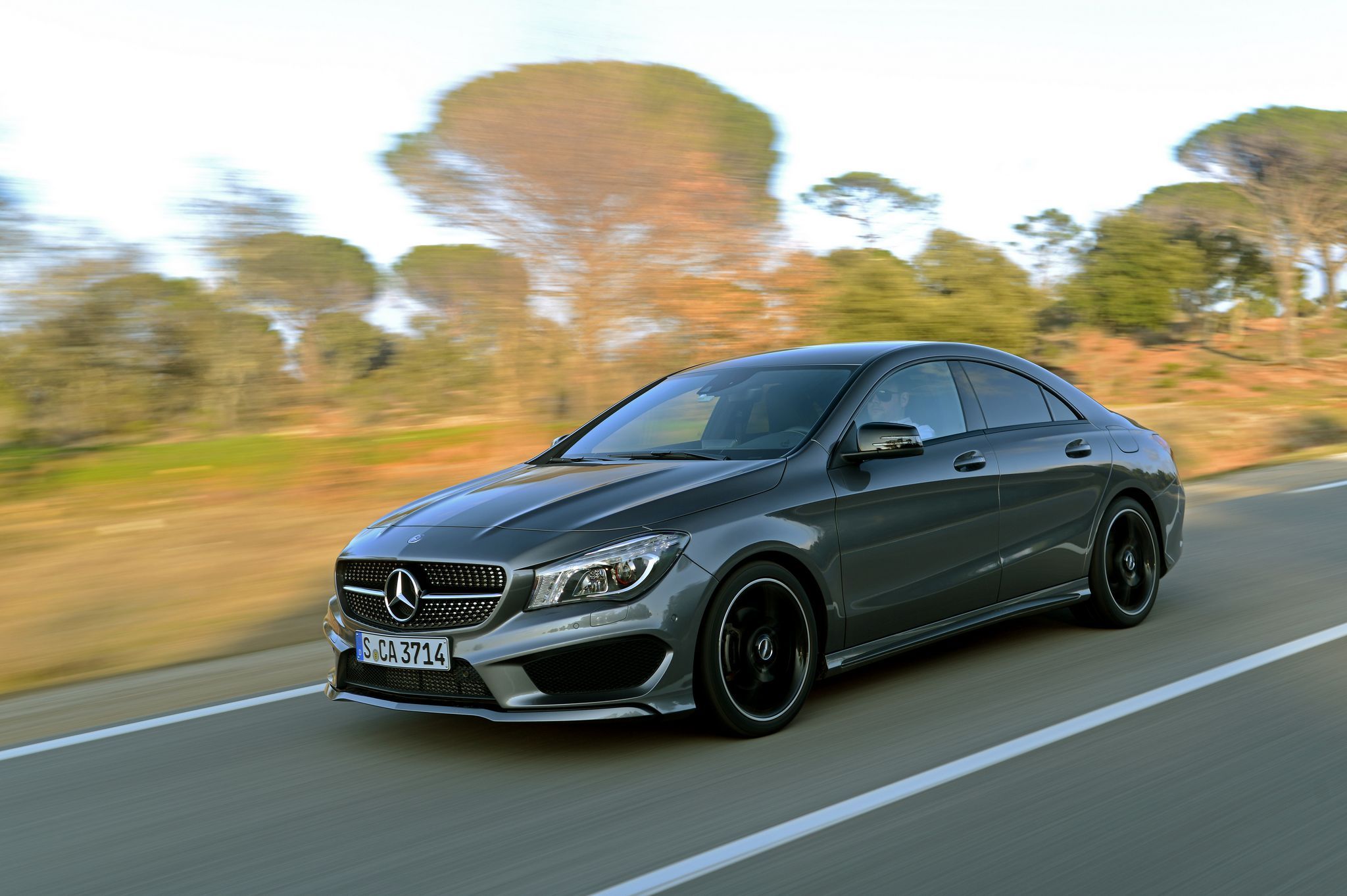 Замена масла на Mercedes СLА