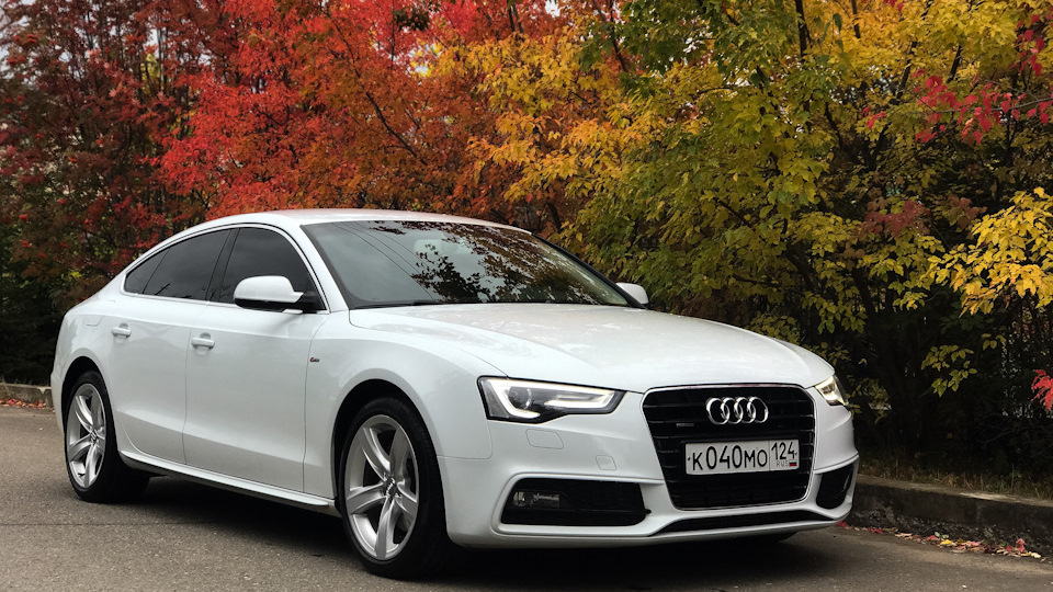 Замена масла  на Audi А5