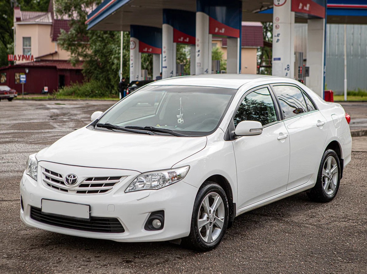 Замена масла на Toyota Corolla
