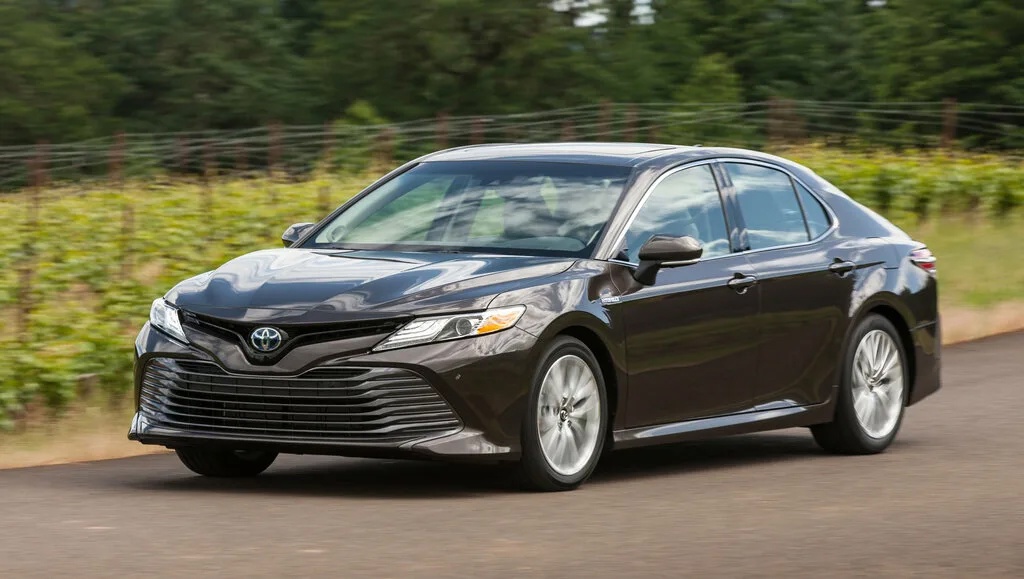 Замена масла  на Toyota Camry